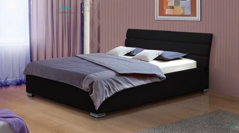 Кровать Мальта с подъемным механизмом(1600) темная_0