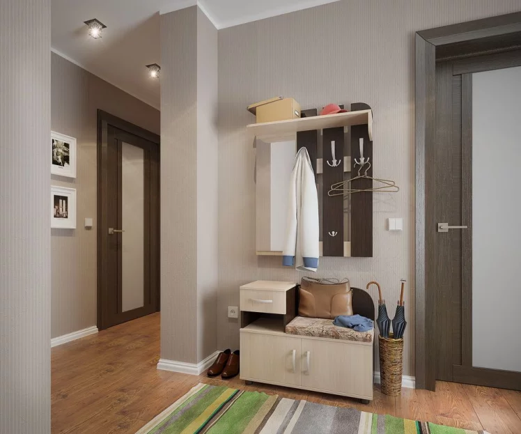 Прихожая Аврора Дуб млечный / Венге_1