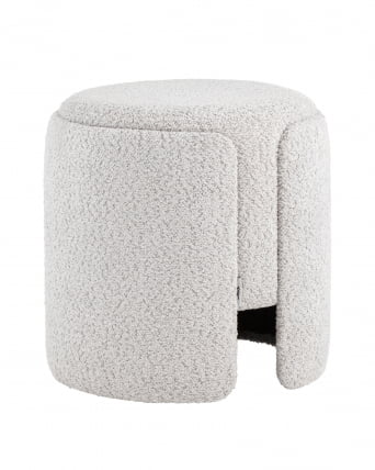 Пуф Taks букле (светло-серый)_0