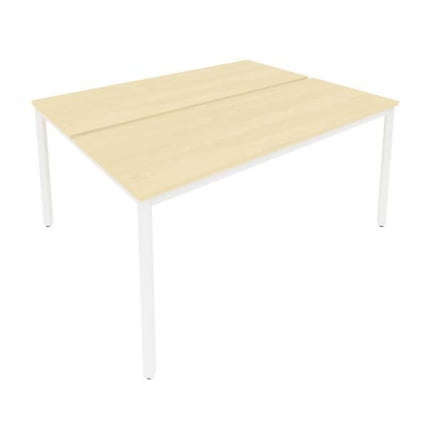 Рабочая станция на металлокаркасе SLIM SYSTEM С.СП-6.2 Клен-Белый_0