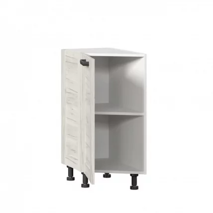 Тумба кухонная окончание 350 Винченца ЛД 234.220.000.013 Белый Дуб Крафт белый_1