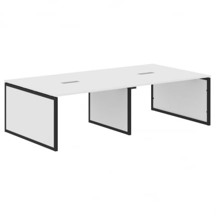 Конференц-стол XTEN-QP XQPSCT 2714 Белый Антрацит_0