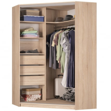 Шкаф-купе YA-198х1250-2(Белый-D3D3)_1