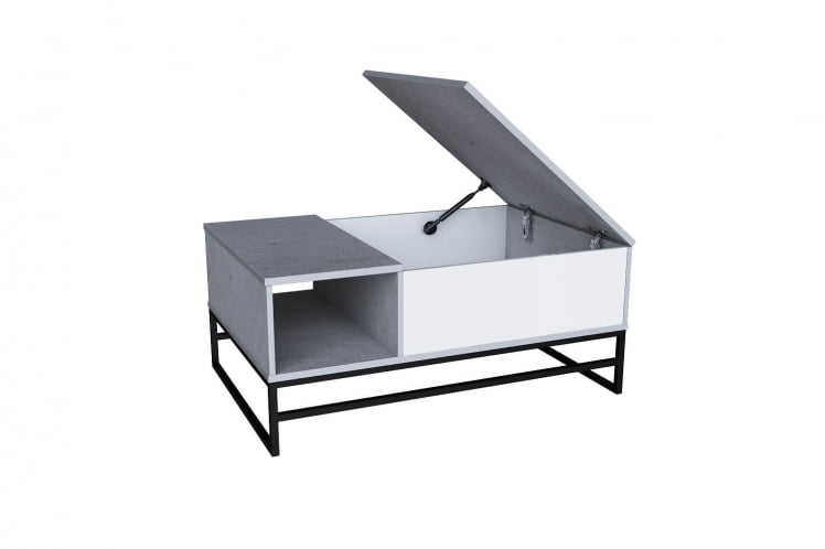 Стол журнальный Кёльн ЛД.674.040.000 Метрополитан/Белый_1