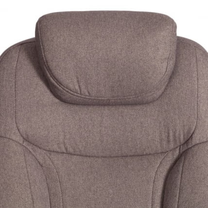 Кресло Труст (макс) ткань рогожка Нисе, мокко (серо-бежевая) / Trust (max) Nice,_8