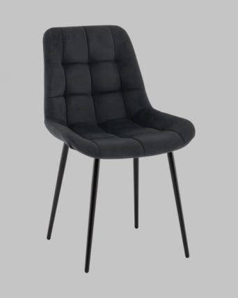 Стул Флекс N велюр черный_0