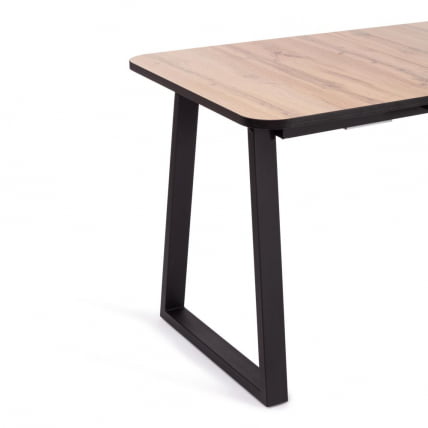 Стол MALTIDO Дуб мореный/черный_7