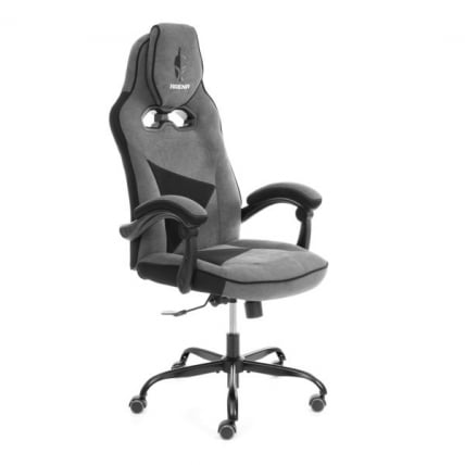 Кресло Arena metalBL ткань,велюр, серый/черный, KUB 05/TW-11/35_0