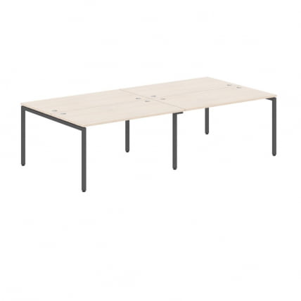 Стол четырехместный XTEN-S XWST 2814 Бук тиара/антрацит_0