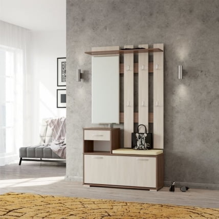 Прихожая Лира №01 Бодега темый/светлый_0