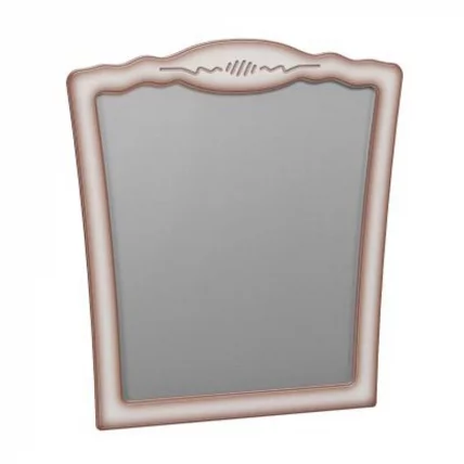 Зеркало настенное Виктория 01 Макиато Дуб молочный с патиной_0