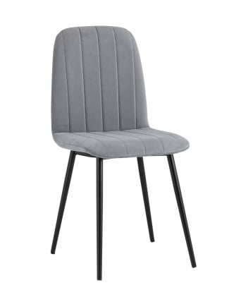 Стул Easy велюр серый 4 шт. комплект_1