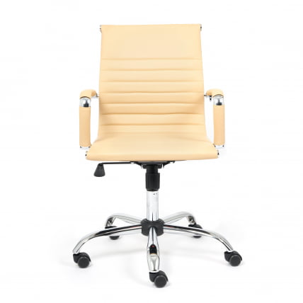 Кресло URBAN-LOW кож/зам, бежевый, 36-34_1