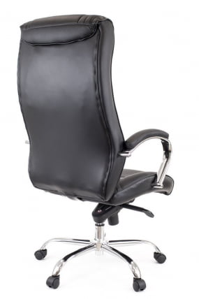 Кресло руководителя King M экокожа Кремовый_7