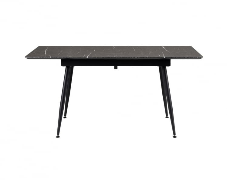 Стол Месси раздвиж. 120-160 Темный мрамор/Бабочка_3