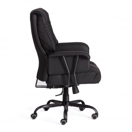 Кресло руководителя BROOKLYN кожзам, черный_1
