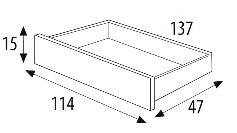 Ящик для кровати 120*60 Micuna CP-1405 chocolate_2