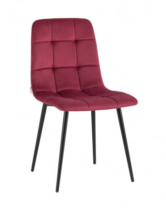 Стул Одди велюр красный 4 шт. комплект_1