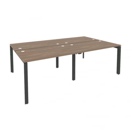 Рабочая станция на П-образном м/к ONIX O.MP-D.RS-4.2.7 Дуб Аризона/Антрацит_0