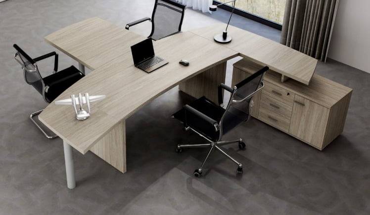 Кабинет руководителя Wing №1 Дуб светлый_0