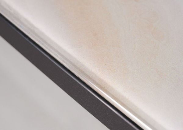 Обеденный стол Орфей 46 (02) Мрамор золотистый-Черный_4