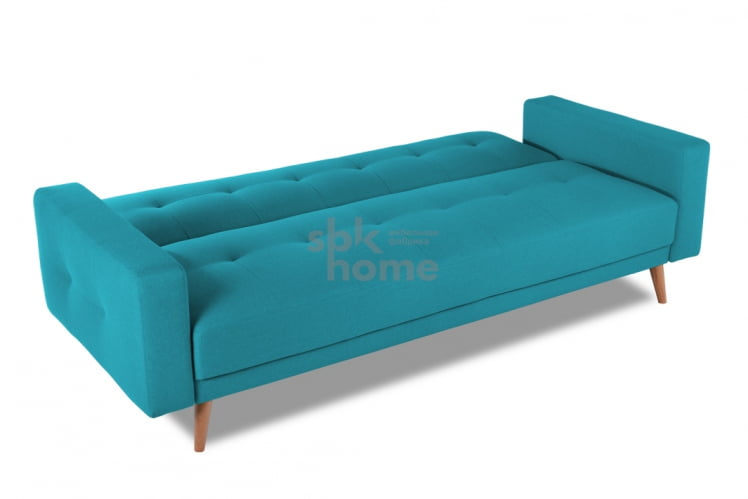 Диван SELVIK с подушками ножки дерево (2160*900*860) Бирюзовый, 00-00009810_2