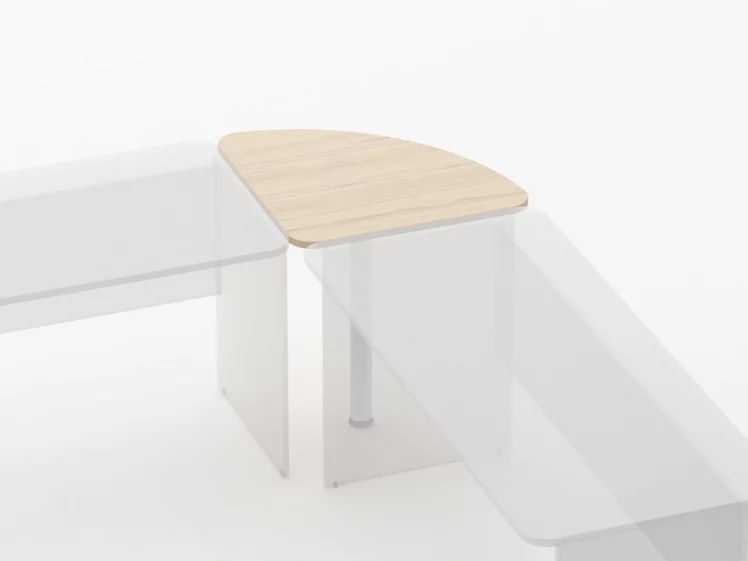 Приставка угловая Glassy 2.16 Туя_1