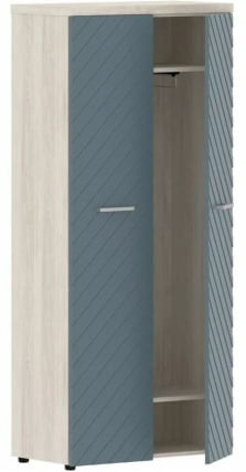 Гардероб Torr LUX TLCW 85 Сосна Эдмонд Серо-голубой_1