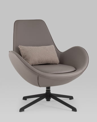 Кресло TopChairs Ostra серый_0