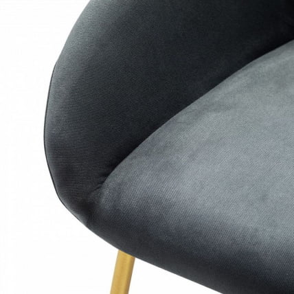 Стул Кент Диаг грей/Линк золото / Kent Diag grey/Линк_5