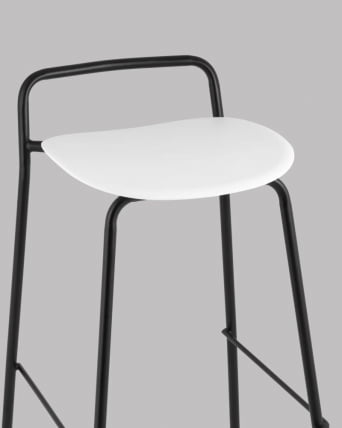 Стул барный Mantis белый_5