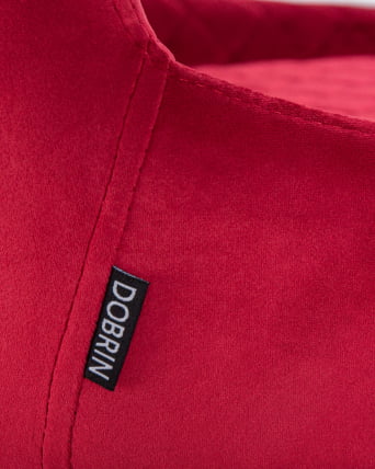 Стул барный DOBRIN CHRISTIAN 75 Бордовый велюр V108-85_8