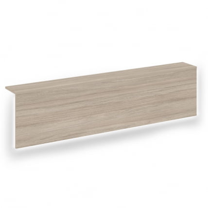 Накладка с подсветкой прямая высокая на 2 модуля О.R-F.MP.V-158 ONIX О.R-NP.V-158.2.S Дуб Аттик_0