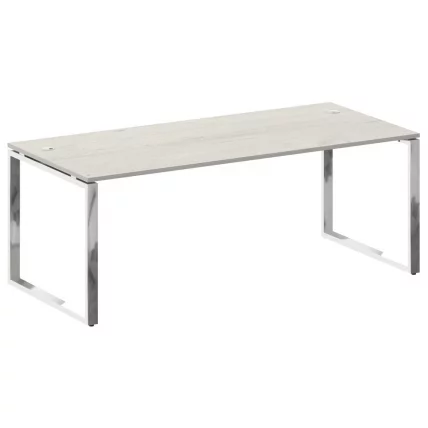 Стол рабочий руководителя METAL SYSTEM DIRECT БО.СРР-6.9 Дуб Наварра_0