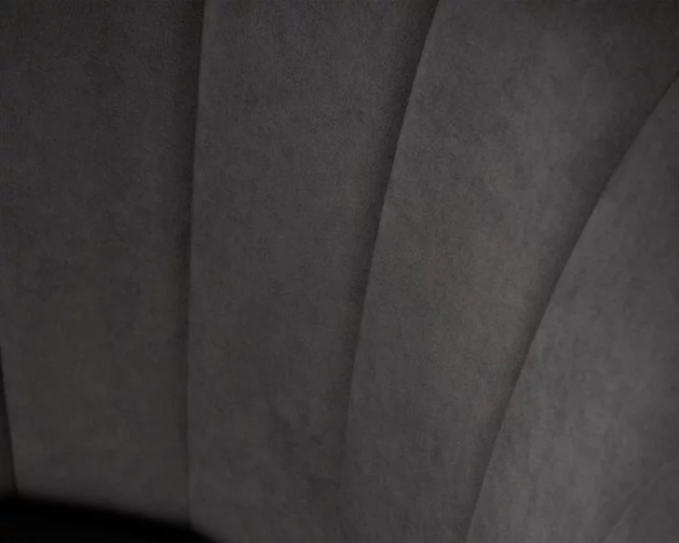 Стул обеденный DOBRIN NAOMI (ЭМАЛЬ ЧЕРНЫЙ МУАР велюр Catania Chocolate)_6