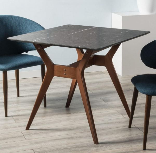 Стол Нарвик 960*960 мрамор Графит Темный орех_9