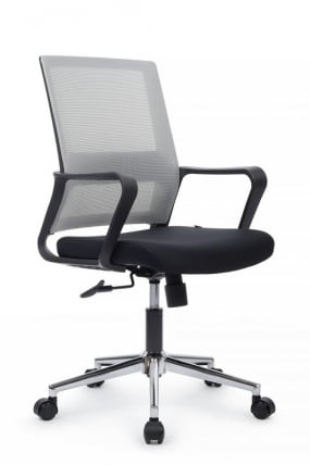 Кресло Минт РCХ М1029МБЕ Серый/Черный / Mint RCH M1029MBE_0