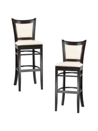 Стул барный DOBRIN GARRY BAR (капучино, кремовый) 2 шт_0
