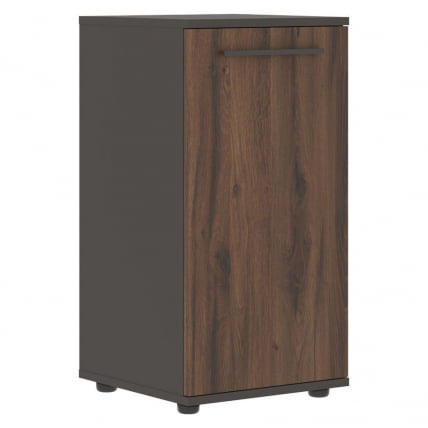 Шкаф колонка с глухой малой дверью EDIS ELCS 42.1 Дуб Денвер темный Мокко Мокко_0