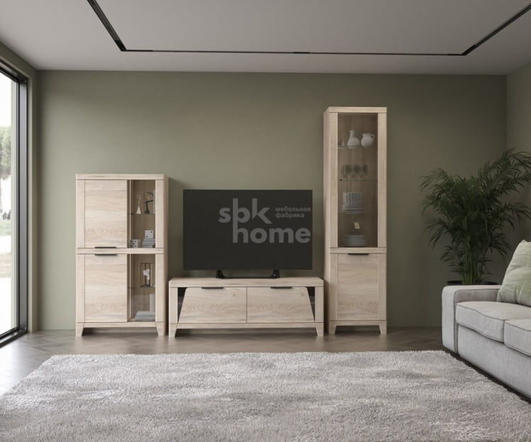 Тумба  ТВ, Юта (1400*477*500) Дуб Мария, 31712_2