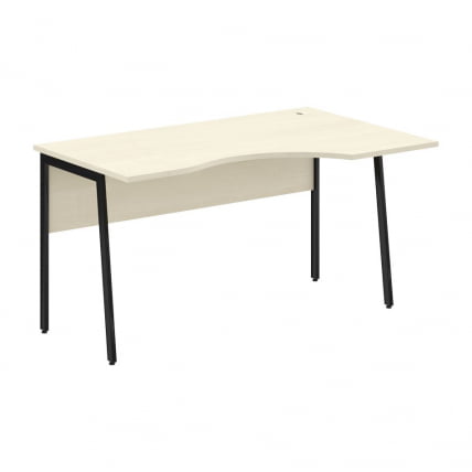 Стол эргономичный правый IMAGO Plus СА-2P(Пр) Клен Черный_0