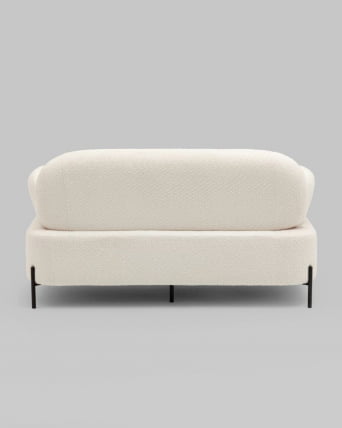 Диван Кэнди ткань букле белый_2