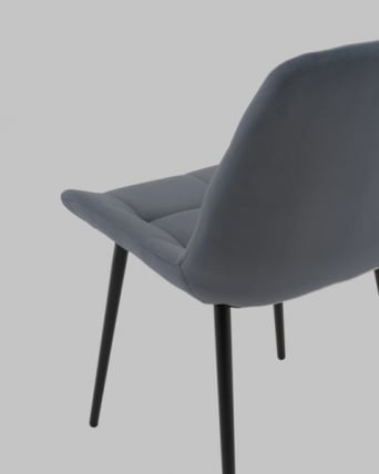 Стул Флекс N велюр темно-серый_6