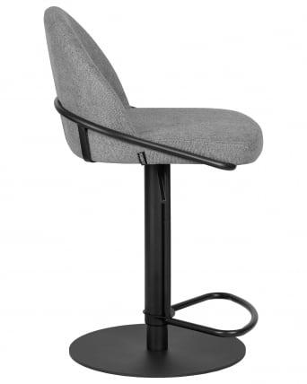Стул барный DOBRIN OLIVER (серая ткань (FLY1347-17))_2