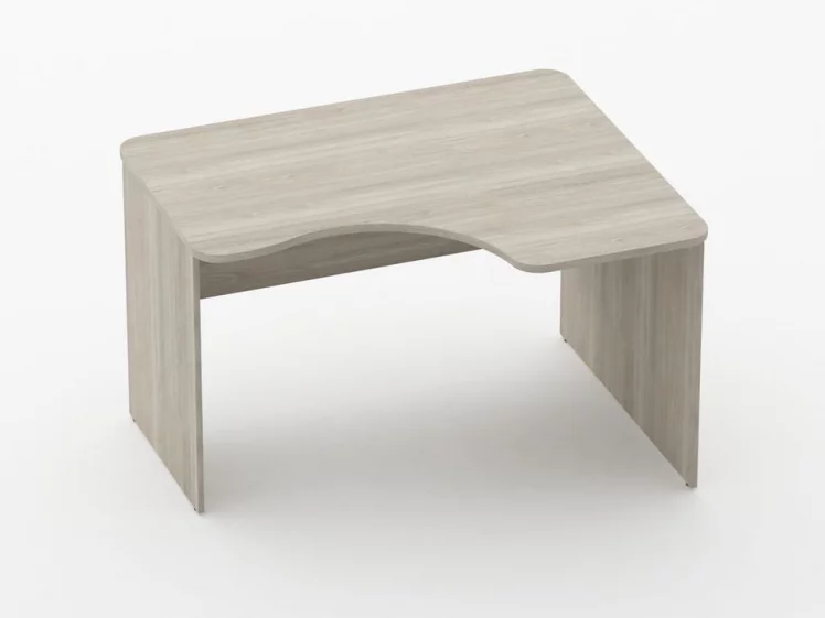 Стол угловой Glassy 1.14.12Пр Дуб сантана светлый_0