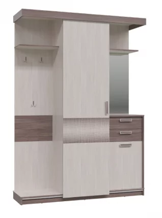 Прихожая Лорейн 2-3427 Бодега светлая Бодега темная_0