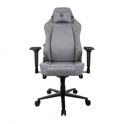 Геймерское кресло Arozzi Primo Woven Fabric Grey Black logo_2