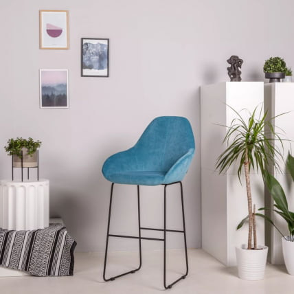 Стул полубарный Kent (ПБ) Блю/Линк_5