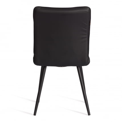 Стул обеденный Bari LT, экокожа, черная, 41х55х89 см_3