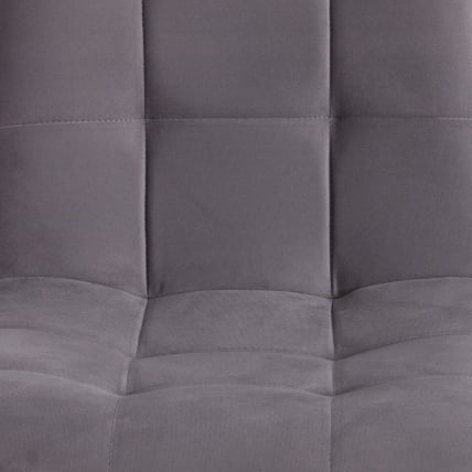 Стул CHILLY MAX Велюр/металл , 45 х 54 х 90 см , темно-серый/черный_7